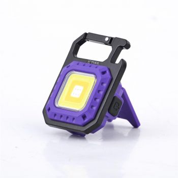 Mini Work Light, 1000LM Rechargeable - Purple